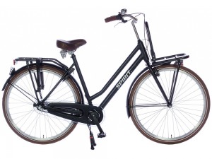 Spirit Urban N3 Damesfiets 28 inch: Mat Zwart