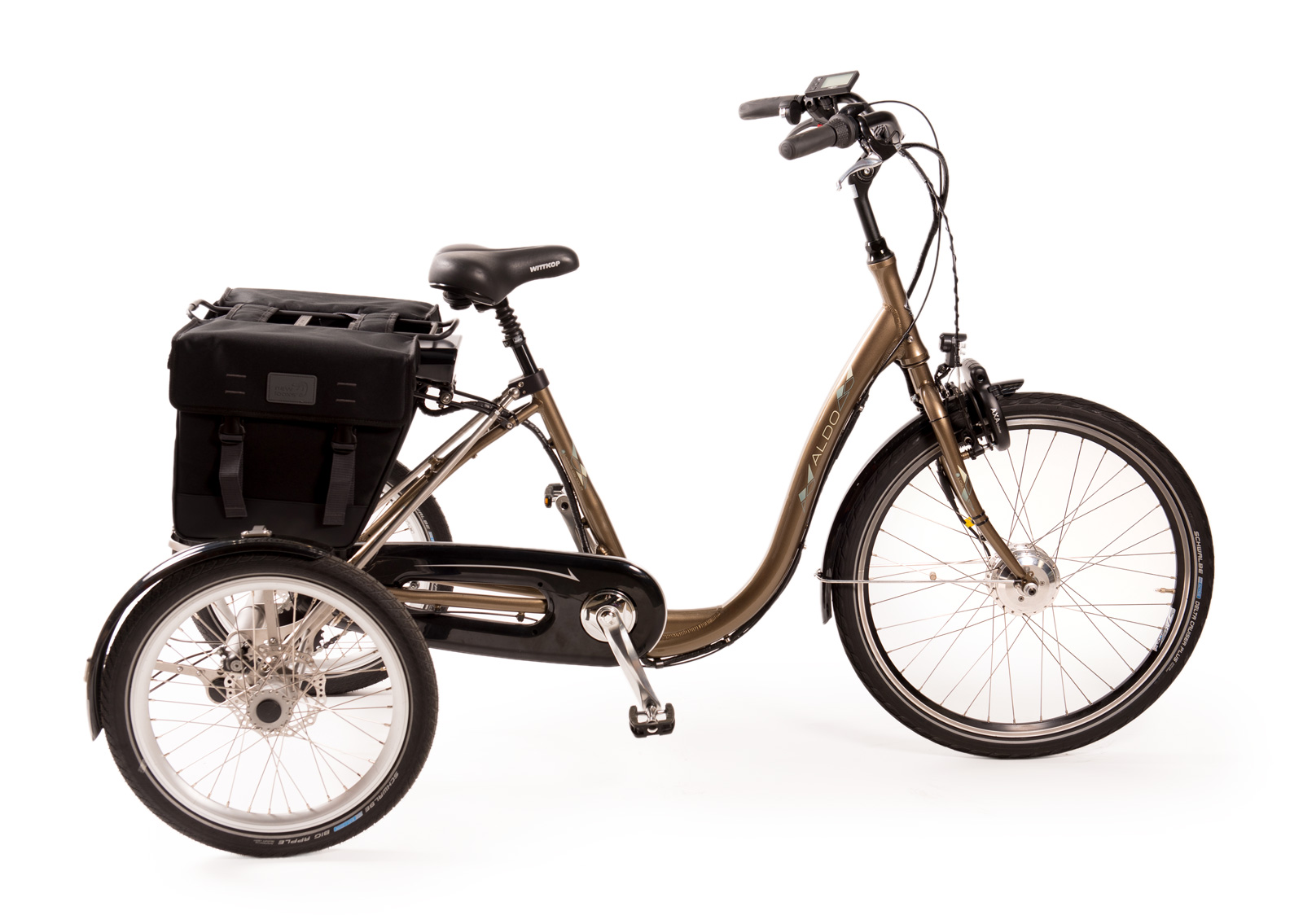 Doe een poging tegenkomen De onze Popal Elektrische Driewieler fiets 24 inch Zwart Online Kopen?