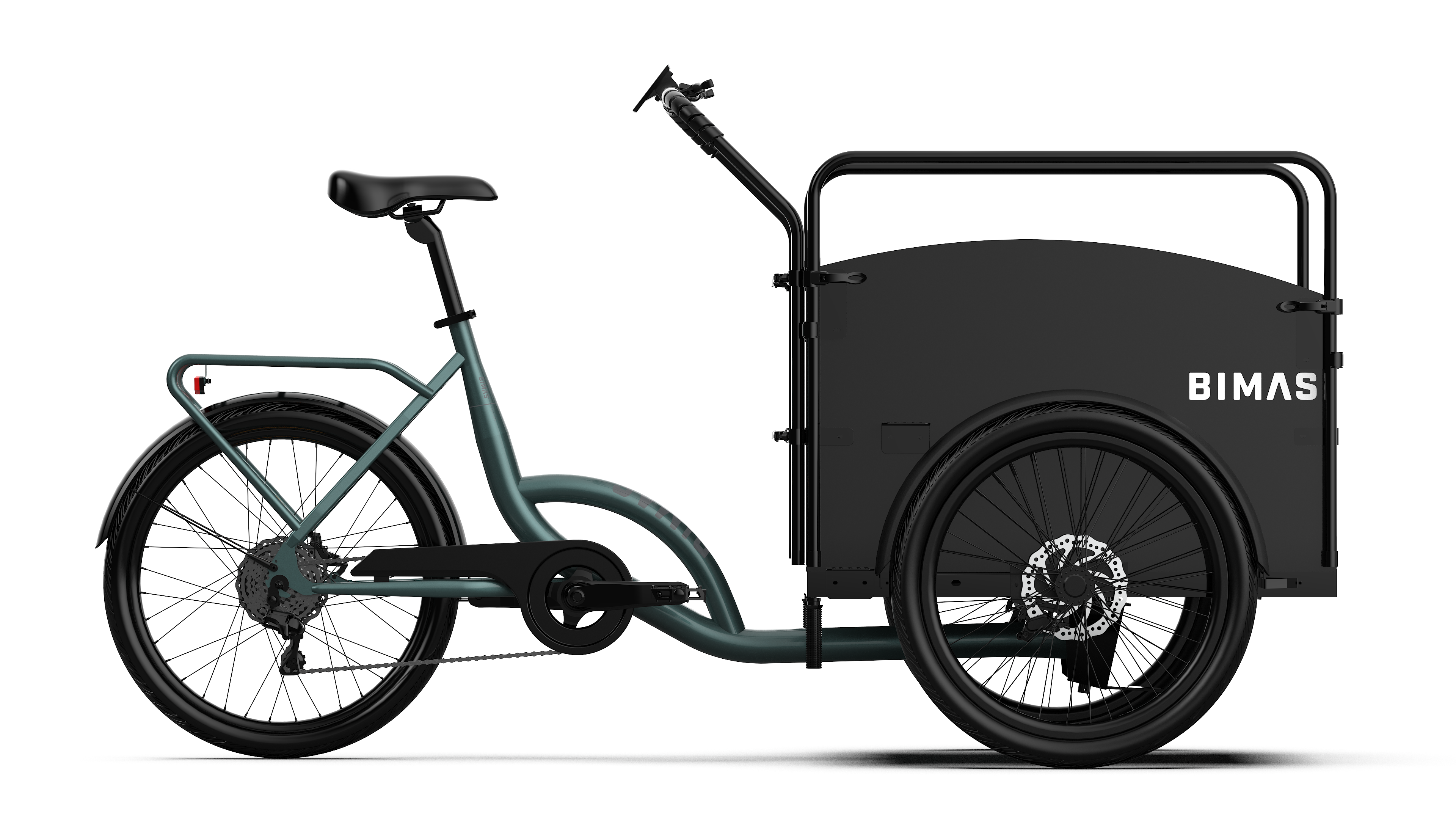 Bimas-3W-eCargo-Economy-British-Racing-Green-Matt-PT-5477C-5
